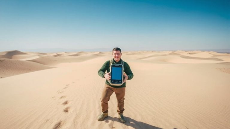 gps navigation in featureless terrain