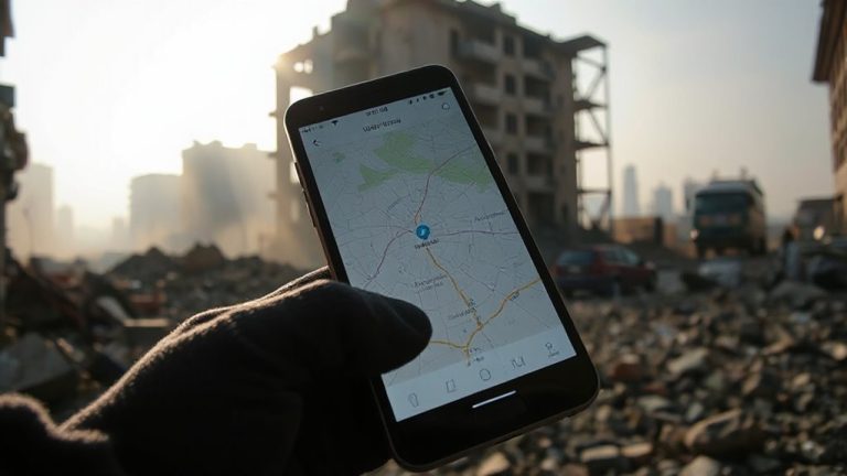 gps navigation in urban rubble
