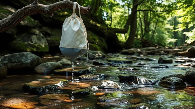 gravity bag water purification