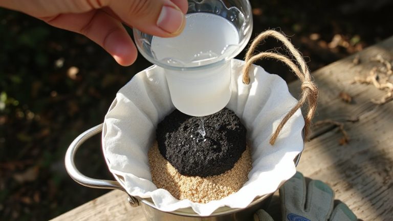 gravity fed filtration from supplies