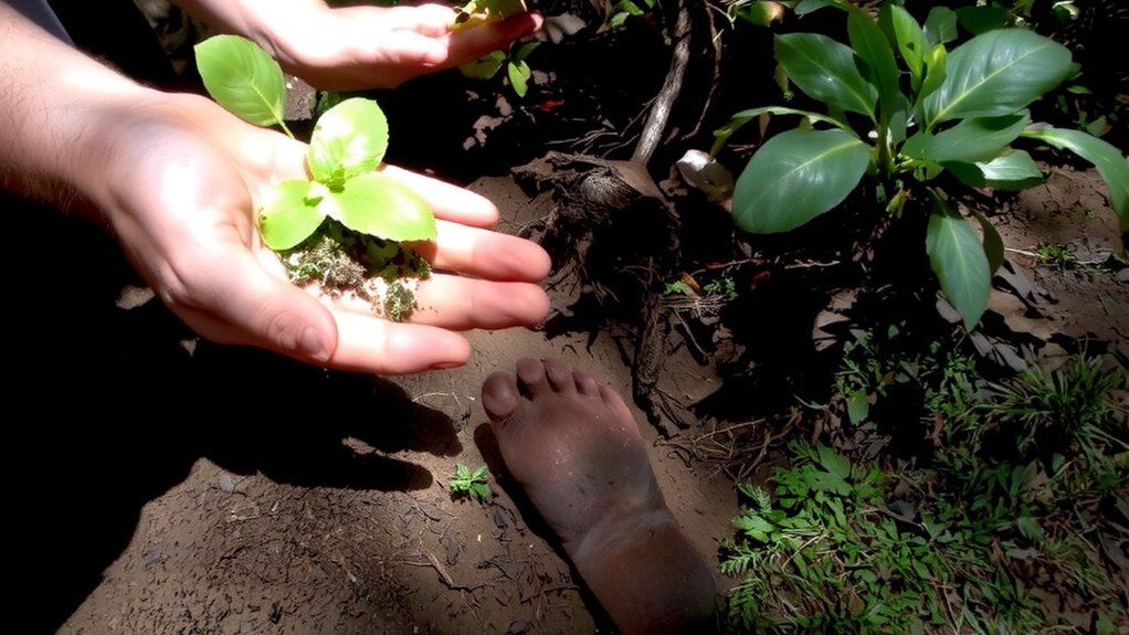 harvest sustainably leave roots intact
