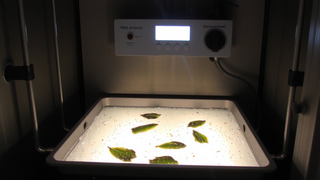 heat reduces potency in vacuum drying
