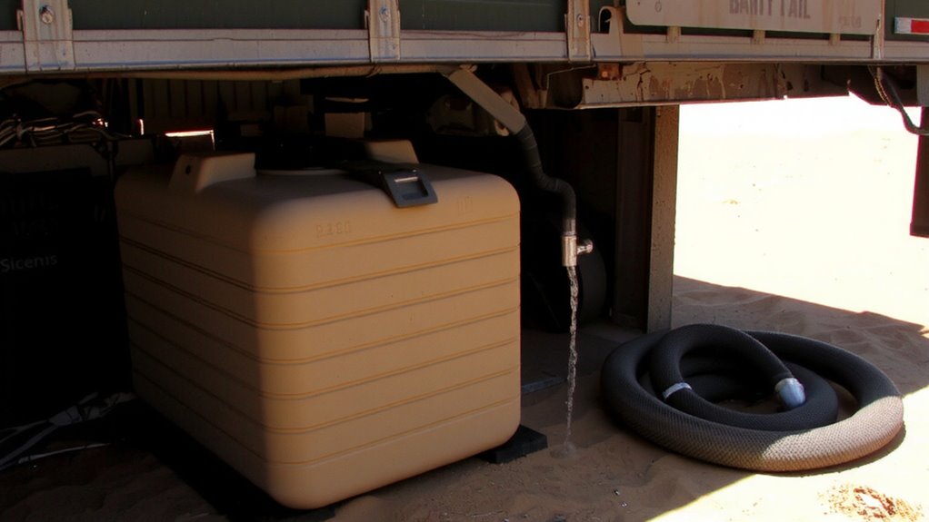 heat resistant water storage containers