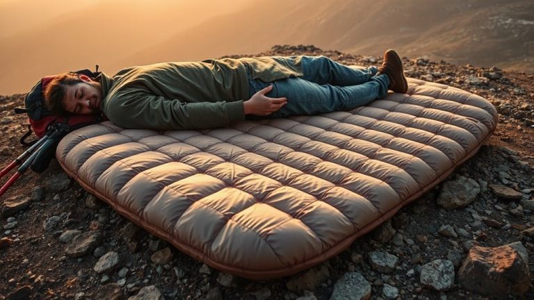 heavy duty sleeping pads support