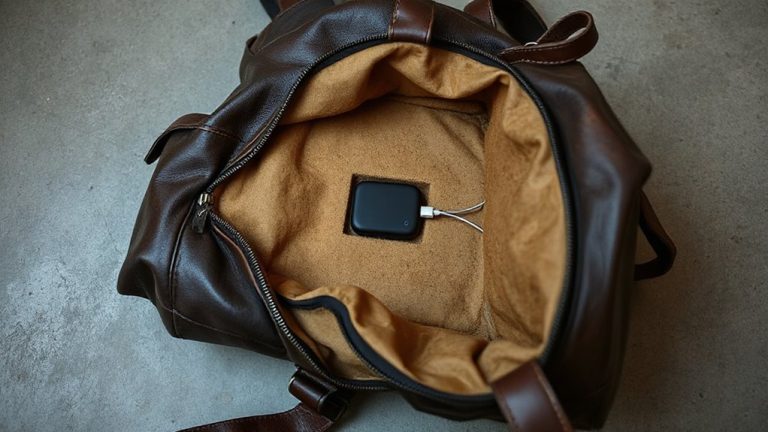 hidden gps in carryall