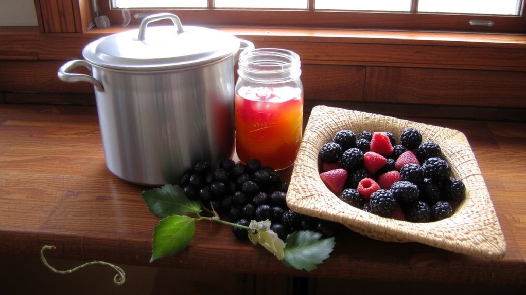 high acid wild fruits only