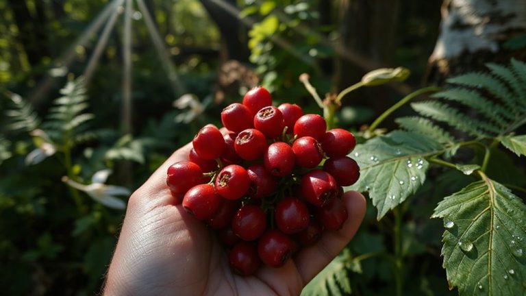 high calorie wild foraging