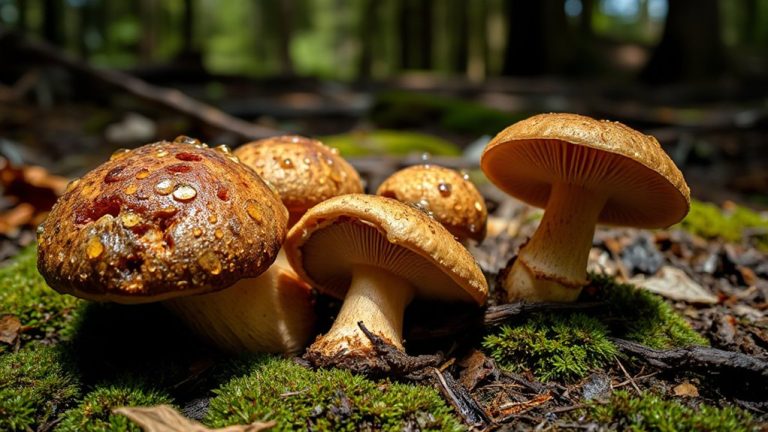 high calorie wild mushrooms