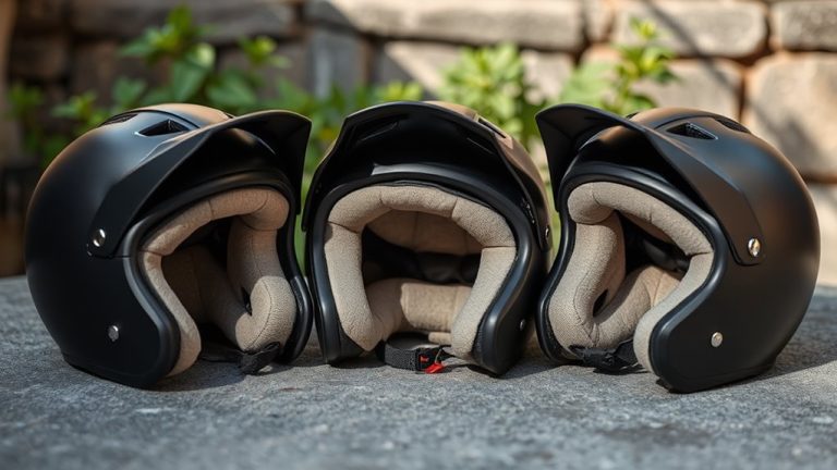 high cut helmets comfort style