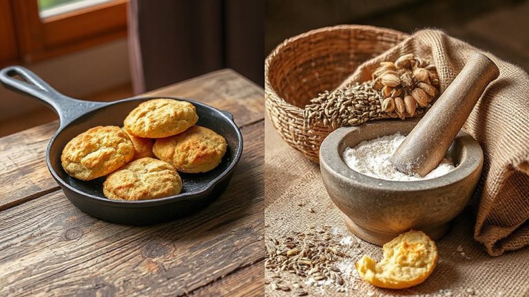 high protein foraged seed biscuits