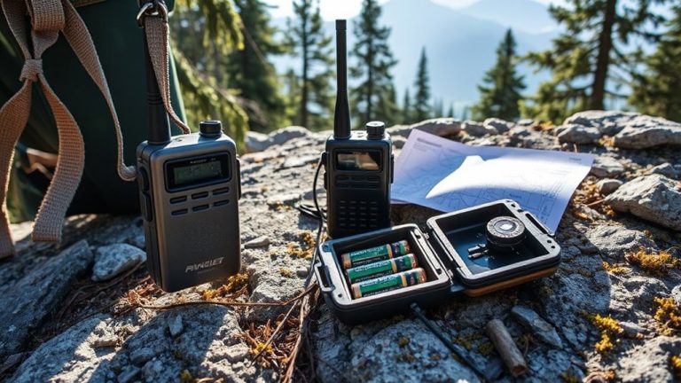 hiking walkie talkies trail communication