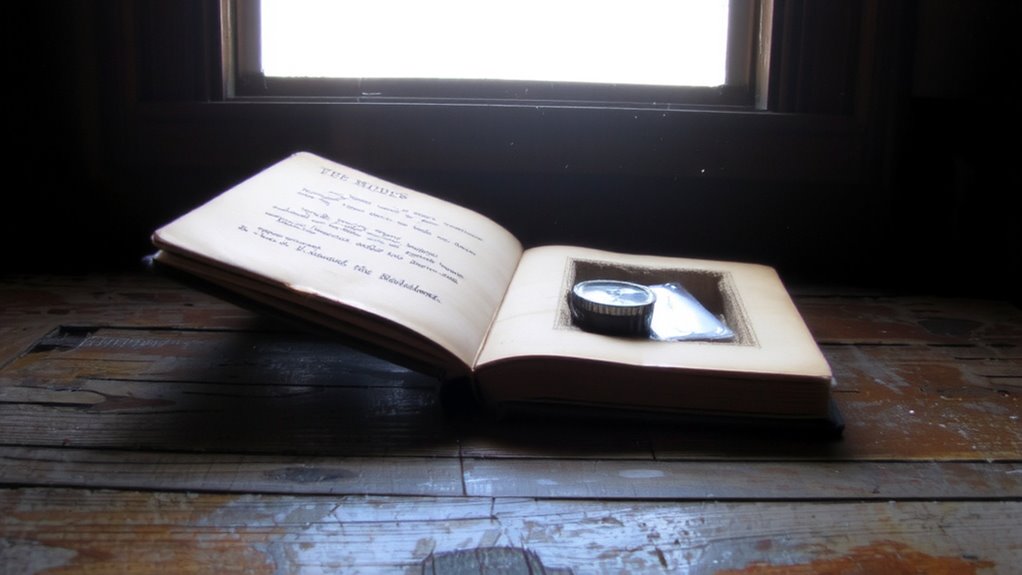 hollow book concealment method