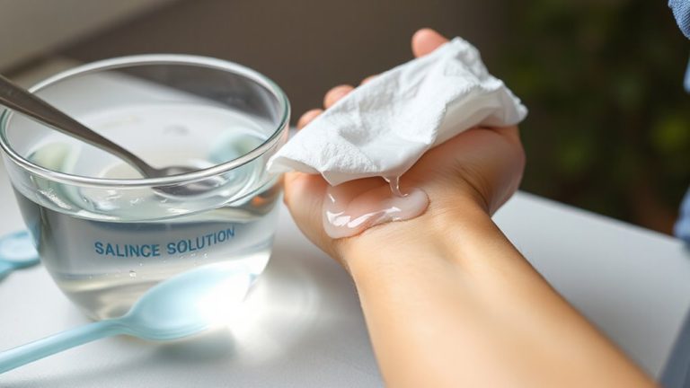 homemade saline wound irrigation