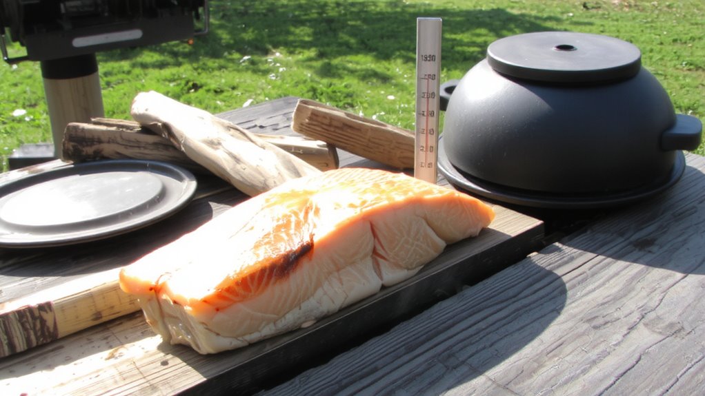 hot smoke wild fish safely