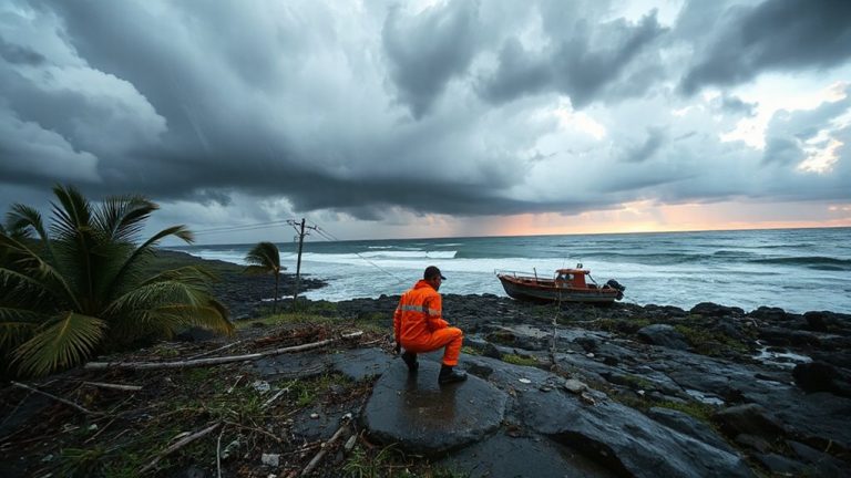 hurricane affected remote scene assessment