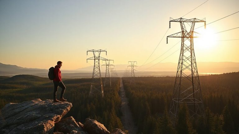 identifying power line corridors