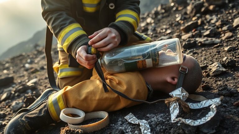 improvised bag valve mask wildland