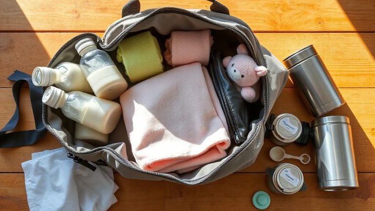 infant formula diaper emergency kit
