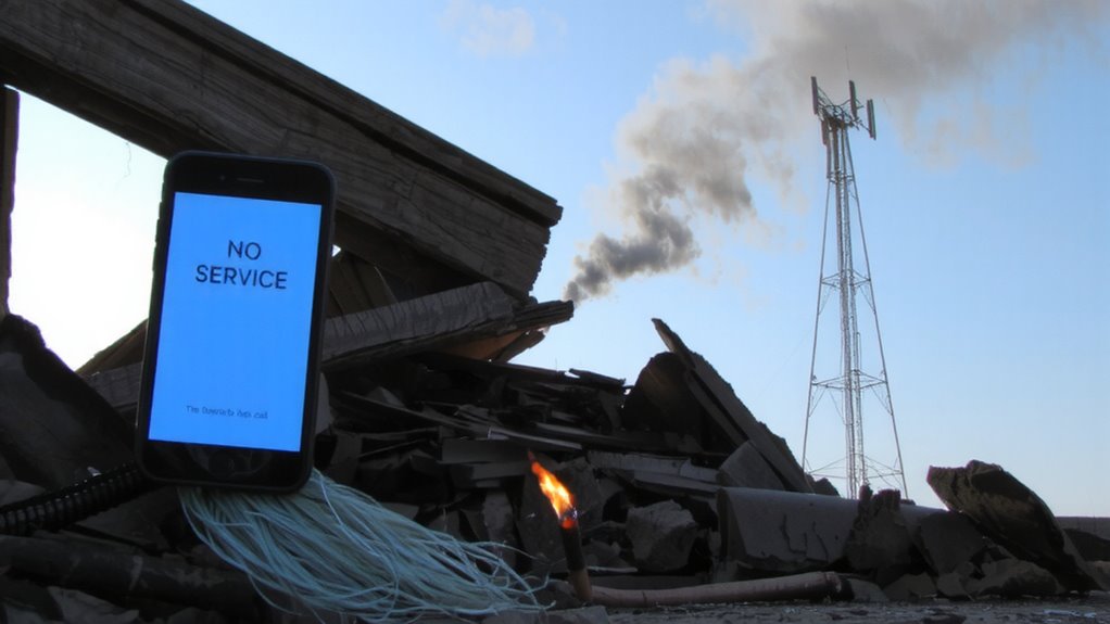 infrastructure fails under disaster stress
