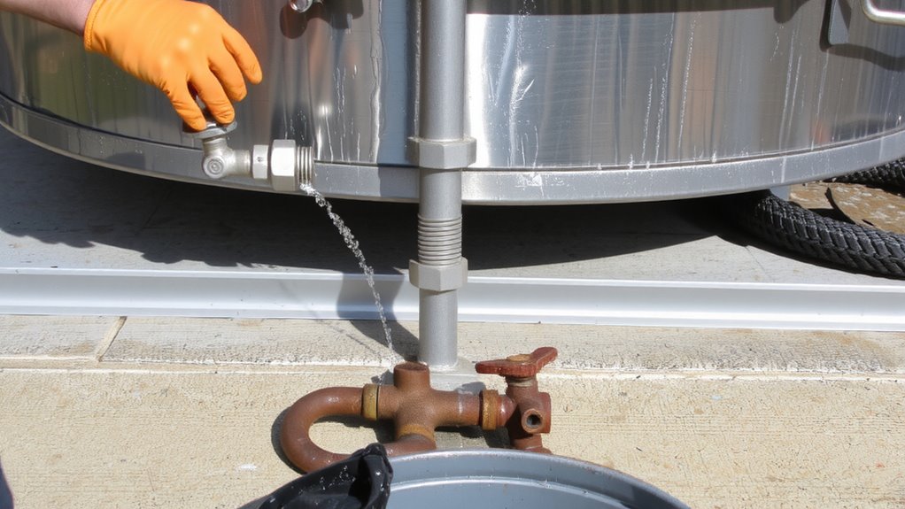 install valves for reliable access