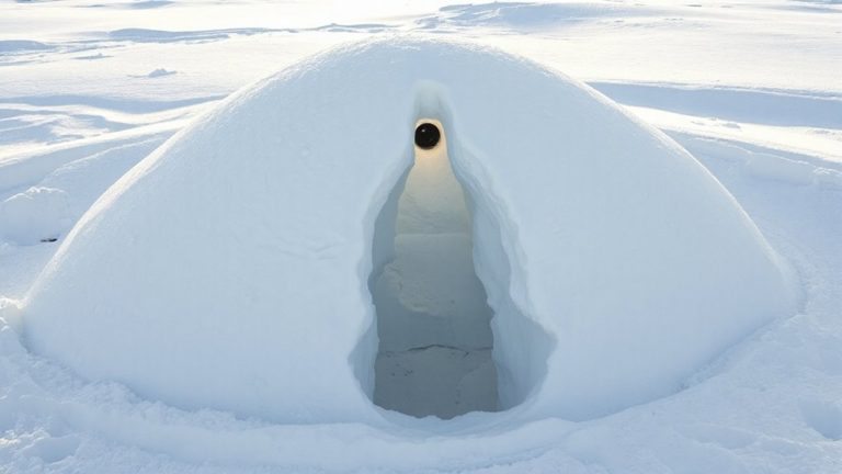 insulated snow shelter ventilation