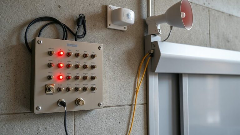 integrate siren alerts with door systems
