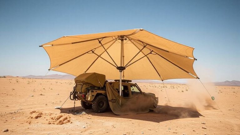 integrated sunshade canopy deployment