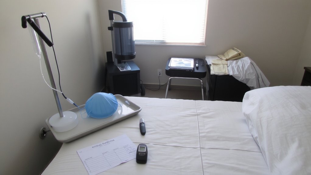 isolation room setup guide