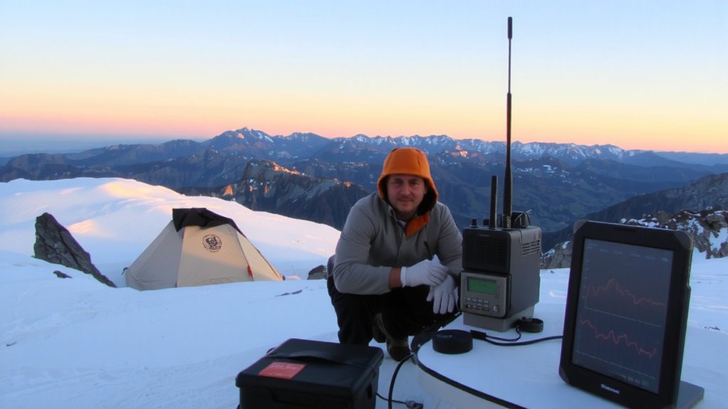 itu approved alpine communication frequencies