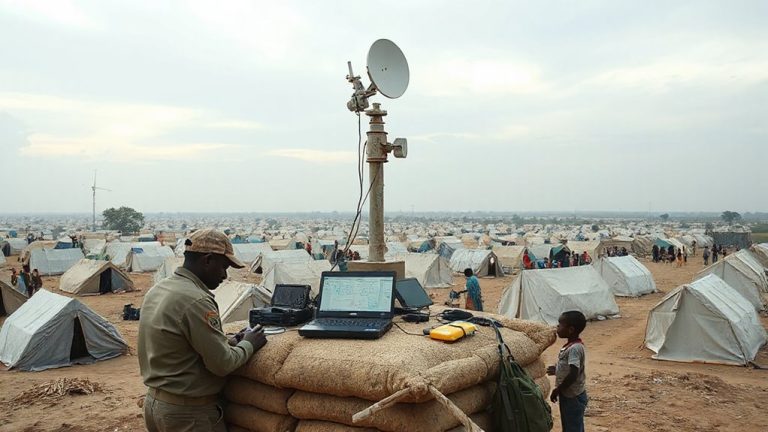 itu standards in refugee camps