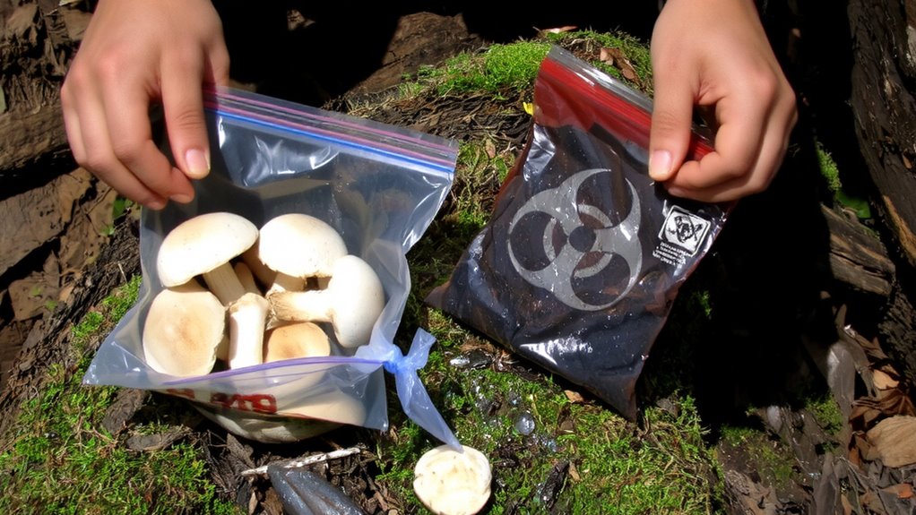 keep toxic and edible separate