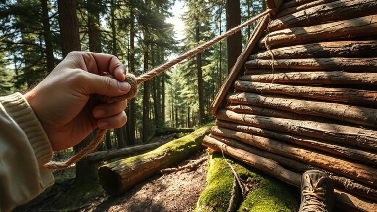 lean to shelter building