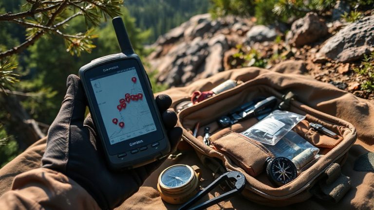 load survival kit gps