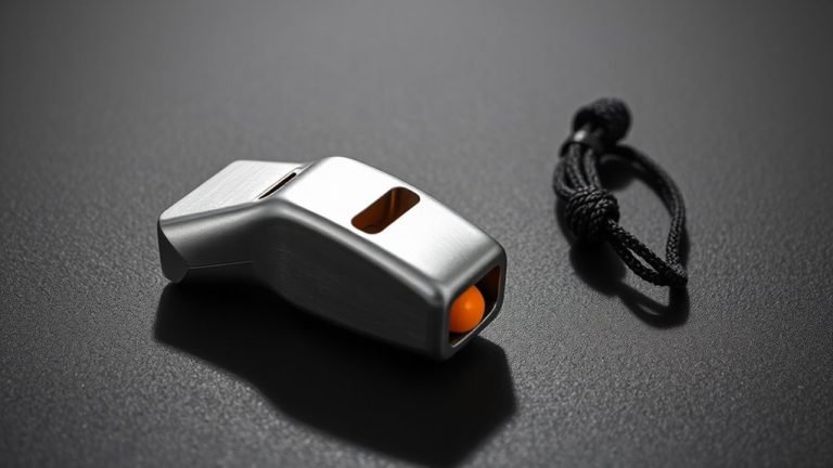 loud whistles for safety