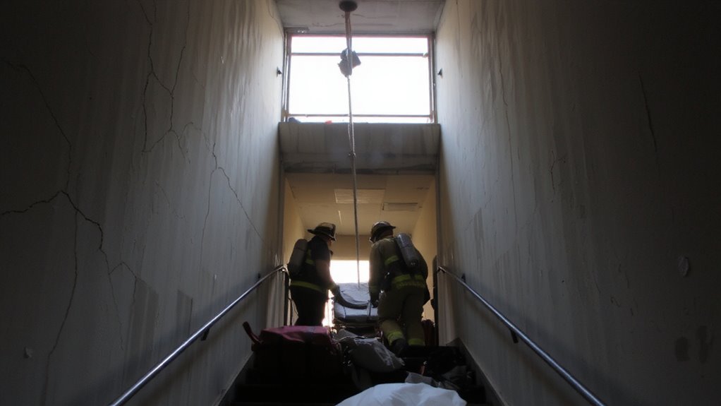 map stairwells verify access