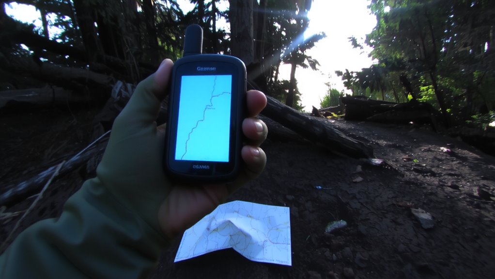 map with gps reliability