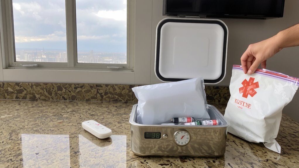 medication cooling without power