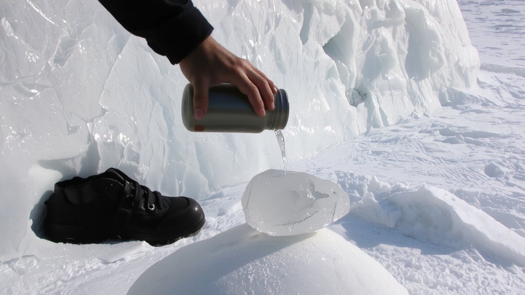 melt snow safely