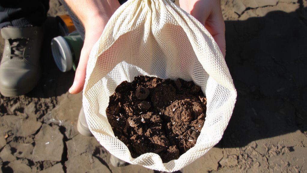 mesh that sheds mud