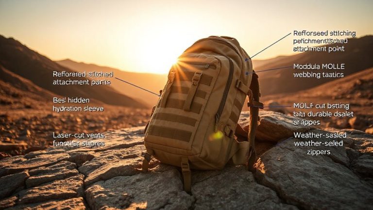 military grade civilian pack features