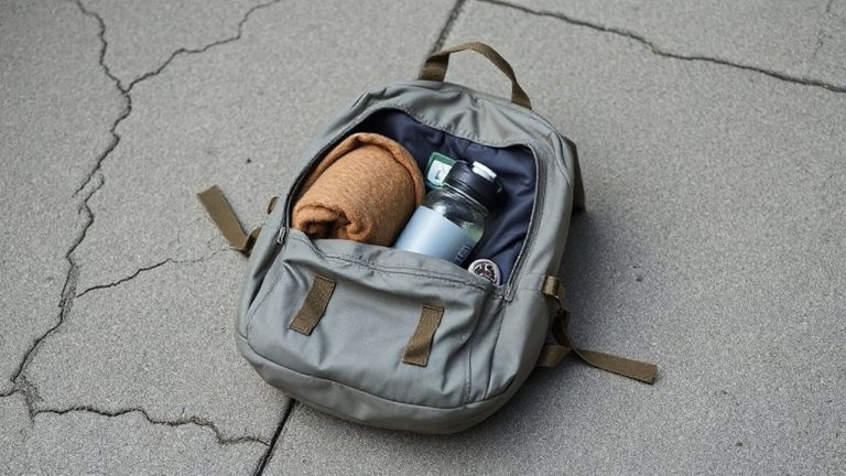 minimal branding backpack selection