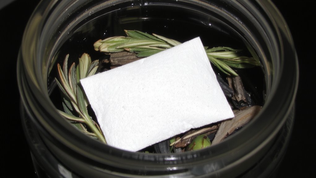 moisture degrades dried herbs