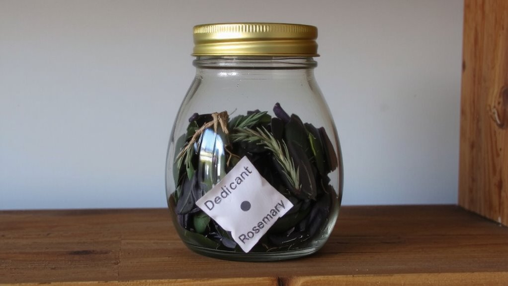 moisture management preserves herbs