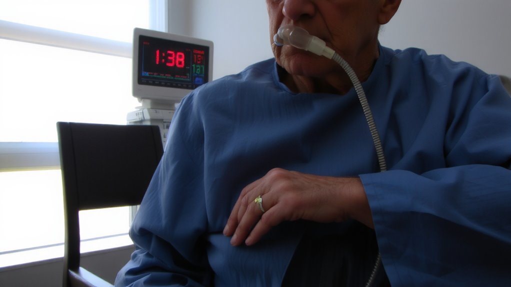 monitor fatigue and cyanosis