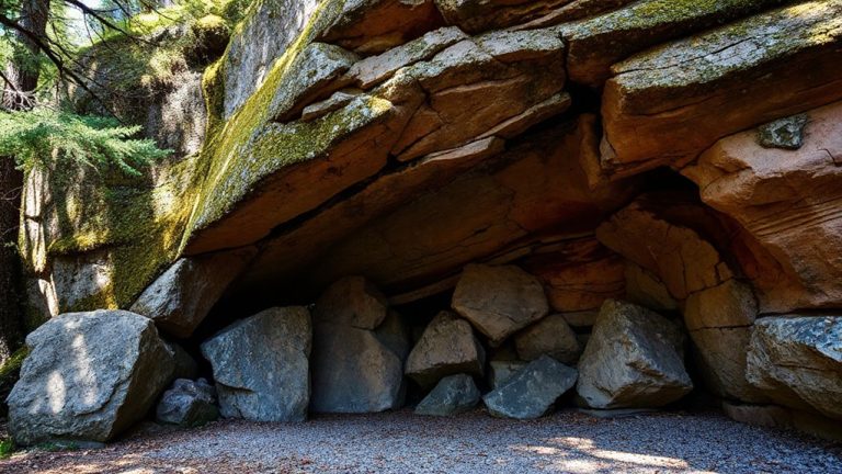 natural cave shelter construction