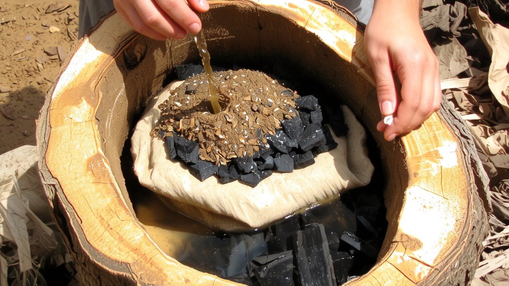 natural material water filtration