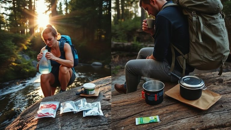 oral rehydration in wilderness