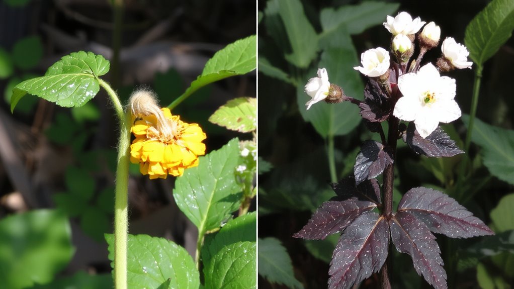 parsnip vs hemlock leaf flower stem smell