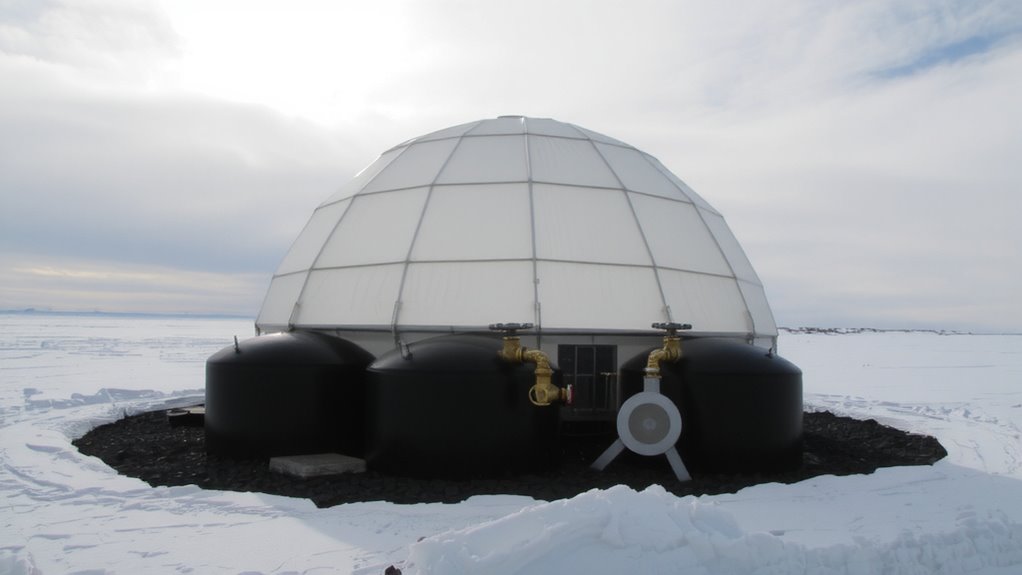 passive heat water storage