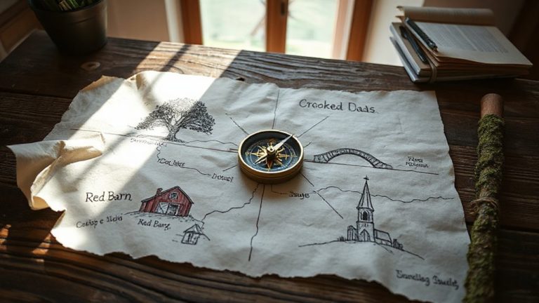 personalized map using landmarks